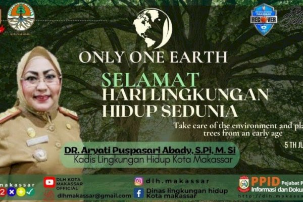 DLH Makassar Ajak Semua Pihak Jaga Lingkungan