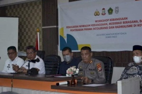 Cegah Intoleransi, Camat Bontoala Gelar Workshop Kebangsaan