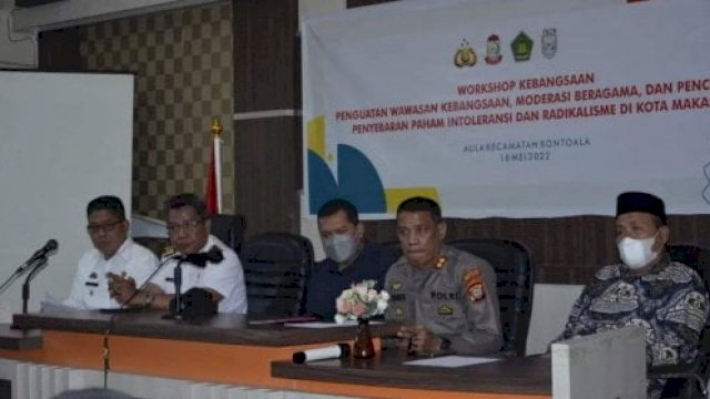 Cegah Intoleransi, Camat Bontoala Gelar Workshop Kebangsaan