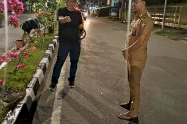 Camat Bontoala Rias Median Tengah Jalan