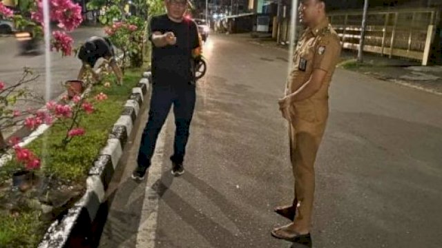 Camat Bontoala Rias Median Tengah Jalan