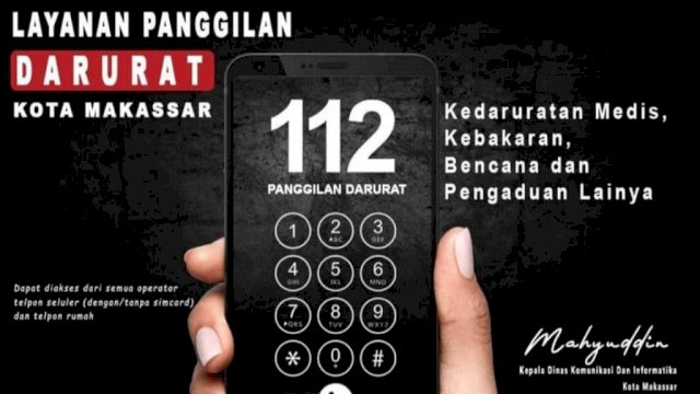 Waspada Cuaca Buruk, Dinas Kominfo Makassar Ajak Masyarakat Manfaatkan Layanan Call Center 112