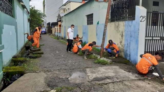 Camat Bontoala Pantau Giat Sabtu Bersih