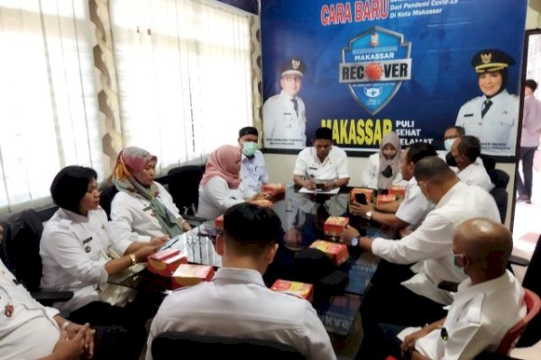 Camat Ujung Tanah Pimpin Rakor, Ini yang Dibahas