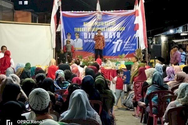 Camat Ibrahim Chaidar Hadiri Pesta Rakyat Kelurahan Ujung Tanah