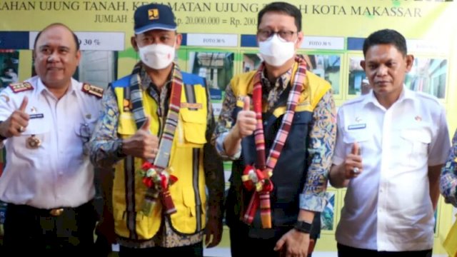 Camat Ujung Tanah Terima Kunjungan Dirjen Perumahan KemenPUPR