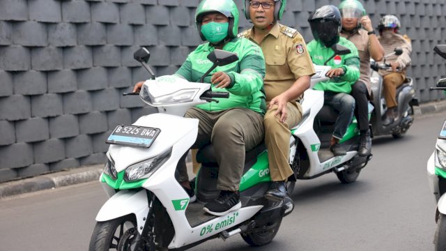 Wali Kota Makassar Gunakan Ojol Kunjungi Sejumlah Lokasi