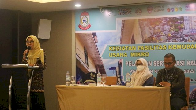 Diskop Makassar Berikan Sertifikat Halal Bagi UMKM