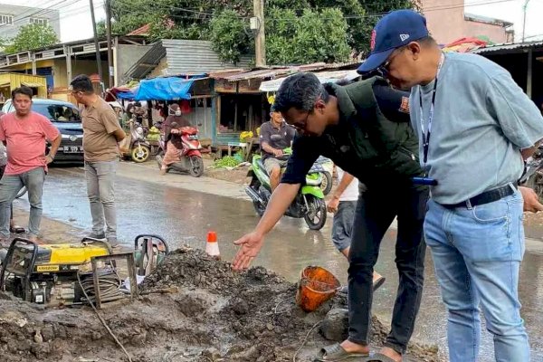 Pipa PDAM Bocor akibat Galian Sumur Bor Warga, ini Perintah Beni Iskandar