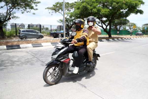 Pekan Ke Empat, Danny Pomanto Konsisten Pakai Ojol Saat Tugas