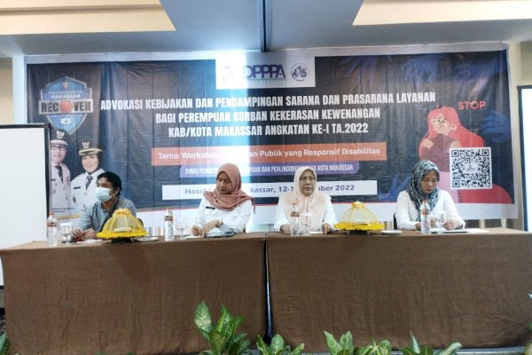 DP3A Gelar Workshop Pelayanan Responsif Bagi Disabilitas