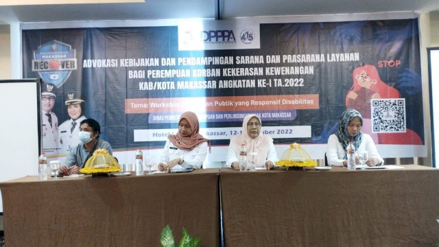 DP3A Gelar Workshop Pelayanan Responsif Bagi Disabilitas