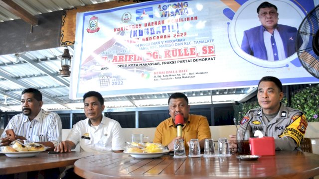 Anggota DPRD Makassar Arifin Kulle Serap Aspirasi Warga Kelurahan Mangasa