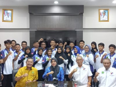 Lepas Kontingen Cabor Panahan Porprov XVII Makassar, Ini Harapan Kadis PU Makassar