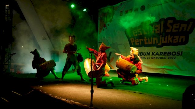 Dispar Makassar Gelar Kegiatan Festival Seni Pertunjukan