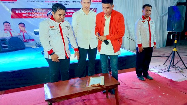 Hadiri Pelantikan PKPM, Rudianto Lallo Janji Sumbang Ambulance