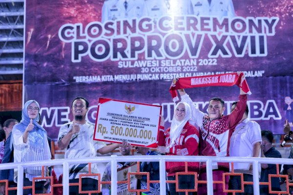 Makassar Juara Umum, Fatmawati Rusdi Apresiasi Atlet Porprov Sulsel 2022 Harumkan Nama Kota Makassar
