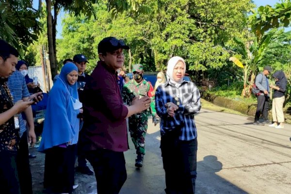 Fatmawati Rusdi Tinjau Kawasan Rawan Banjir di Manggala
