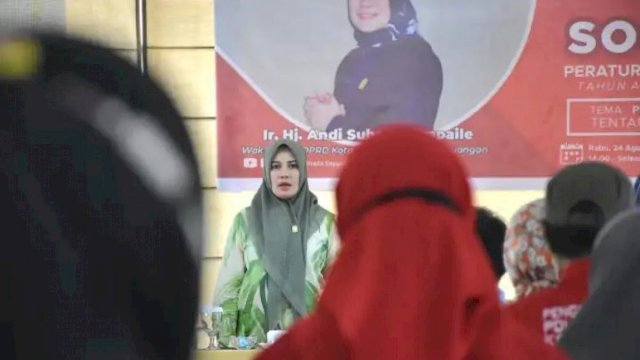 Andi Suhada Sappaile Sosialisasikan Perda Perlindungan Perawat