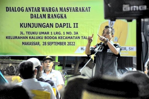 Wahab Tahir Kunjungi Dapil, Beberapa Jalan di Tallo Bakal Diaspal