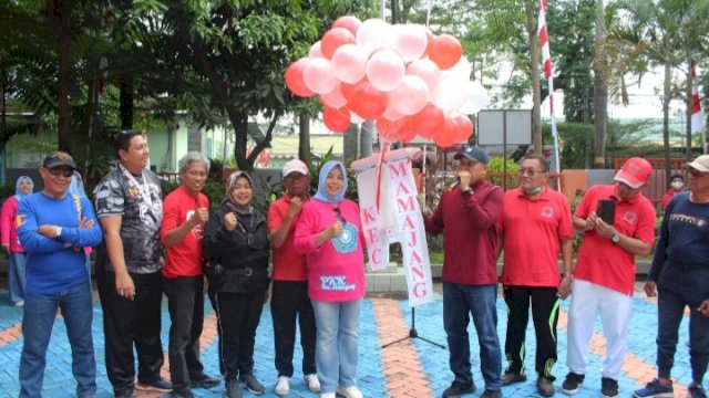 Sekcam Asdhar Buka Porseni Kecamatan Mamajang