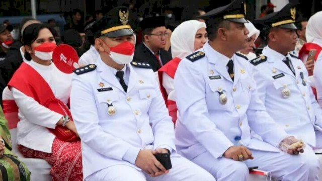 Camat Mamajang Hadiri Upacara HUT RI Ke-77