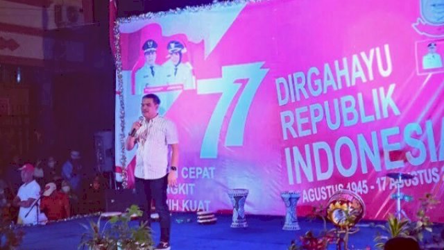 Camat Mamajang Ramaikan Malam Ramah Tamah di Bonto Biraeng