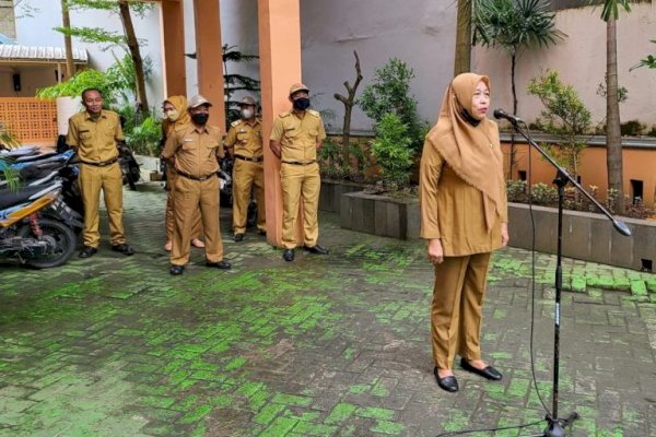 ASN Se-Kecamatan Tamalanrea Diminta Bantu Benahi Taman