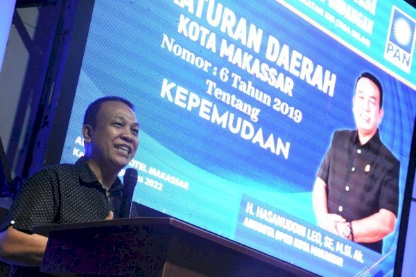 Hasanuddin Leo Sosialisasikan Perda Kepemudaan