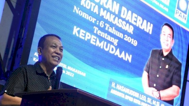 Hasanuddin Leo Sosialisasikan Perda Kepemudaan