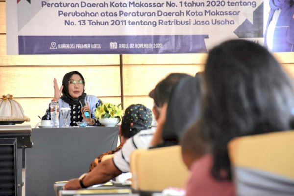 Anggota DPRD Makassar Rezki Sosialisasi Perda Retribusi Jasa Usaha