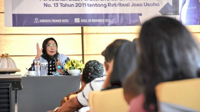 Anggota DPRD Makassar Rezki Sosialisasi Perda Retribusi Jasa Usaha