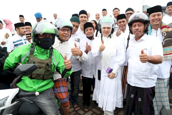 Wali Kota Danny Gunakan Ojol Hadiri Shalat Subuh Berjamaah