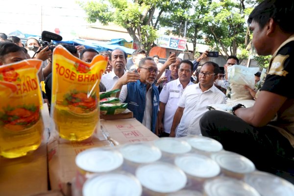 Menteri Perdagangan Zulkifli Hasan Apresiasi Peran Danny Pomanto Jaga Stabilitas Harga