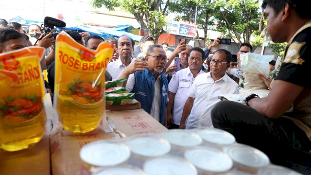 Menteri Perdagangan Zulkifli Hasan Apresiasi Peran Danny Pomanto Jaga Stabilitas Harga