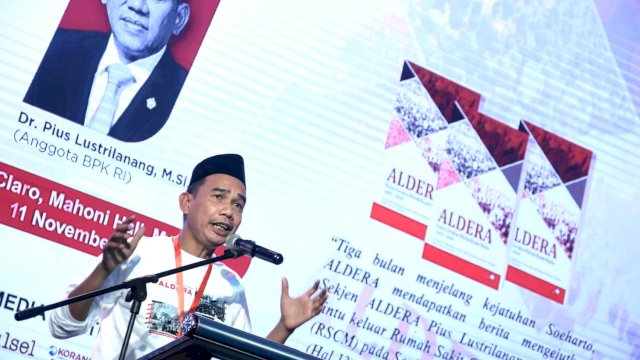 Rudianto Lallo: Berkat Gerakan ALDERA dan Pius Lustrilanang Semua Bisa Jadi Pemimpin