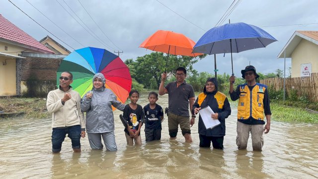 Kadis PU Makassar Bersama PPK OP SDA Balai Besar Tinjau Titik Banjir