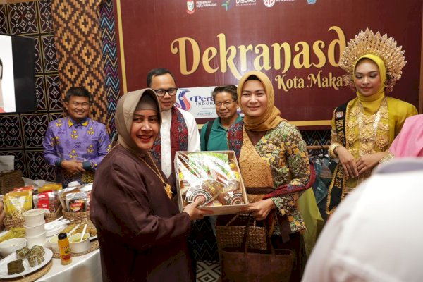 Sarasehan Istri Wali Kota dan Expo Se Indonesia, Booth Makassar Pamerkan Produk Unggulan