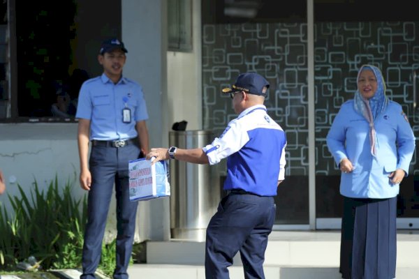 Beni Iskandar Ajak Seluruh Pegawai Perumda Air Minum Kota Makassar Bersimpati untuk Bencana di Cianjur