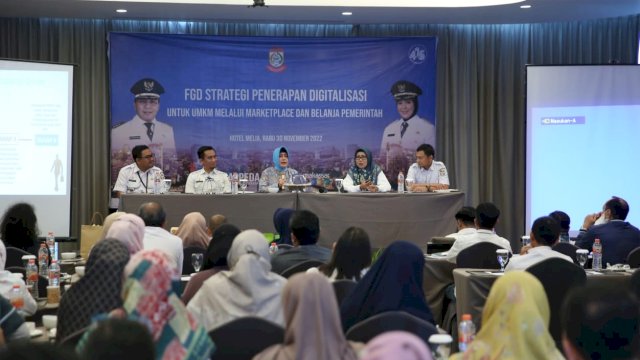 FGD Strategi Digitalisasi, Indira Jusuf Ismail Tekankan Pentingnya Pemahaman Digitalisasi bagi Penggerak UMKM