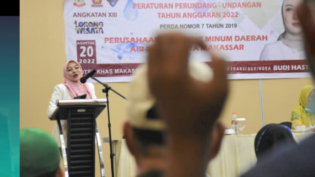 Budi Hastuti Edukasi Warga Ihwal Perda Perumda Air Minum