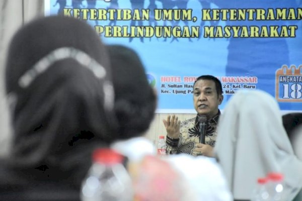 Hasanuddin Leo Gelar Sosialisasi Tentang Ketertiban Umum, Ketentraman dan Perlindungan Masyarakat