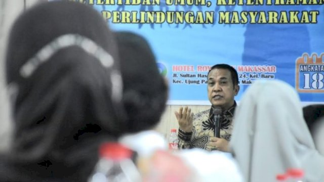 Hasanuddin Leo Gelar Sosialisasi Tentang Ketertiban Umum, Ketentraman dan Perlindungan Masyarakat