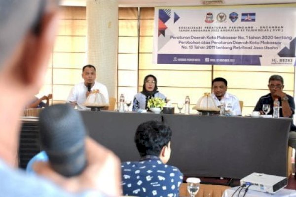 Rezki Gelar Sosialisasi Perda Retribusi Jasa Usaha