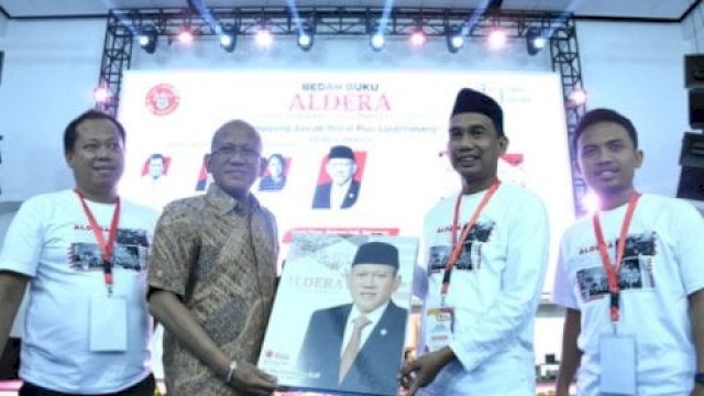 Ini Kesan Rudianto Lallo Saat Peluncuran Buku Aldera