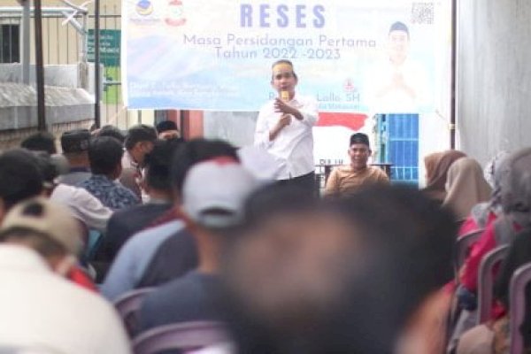 Reses, Ketua DPRD Makassar Serap Aspirasi Warga