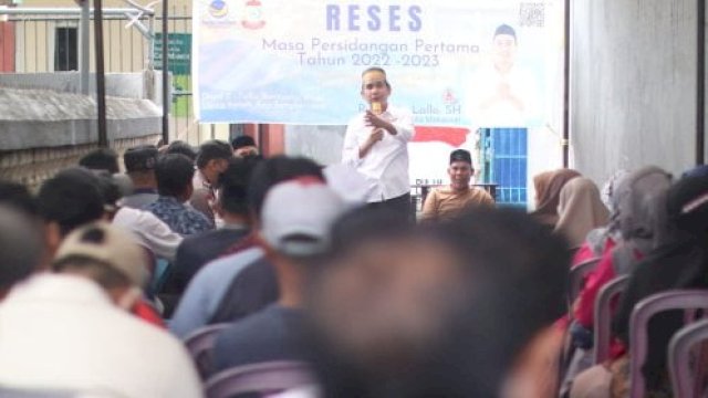 Reses, Ketua DPRD Makassar Serap Aspirasi Warga