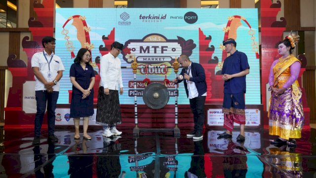 Kepala Dinas Pariwisata Makassar Buka MTF Market &#8216;Ubud&#8217; di PIPO Mal, Saatnya Berburu Kuliner dan Fashion