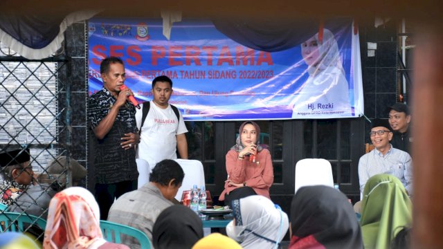 Anggota DPRD Makassar Rezki Temui Warga Buakana