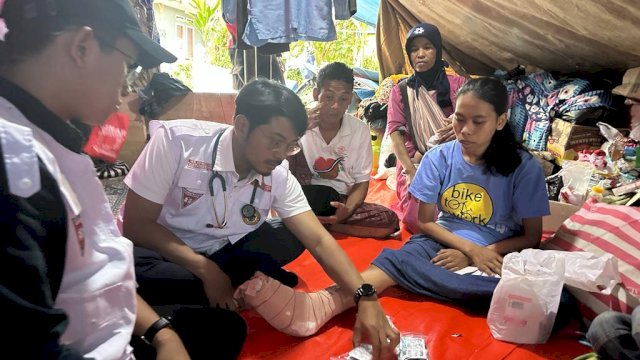 Bawa Bantuan Tim Medis dan Logistik, dr Udin Malik Bantu Penanganan Kesehatan di Cianjur